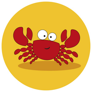 沙滩螃蟹螃蟹在沙滩上.动画照片