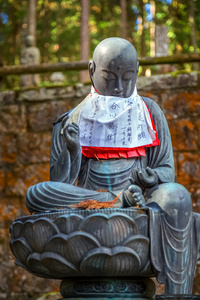 在高野山 高野山 地区的日本佛像 地藏菩萨