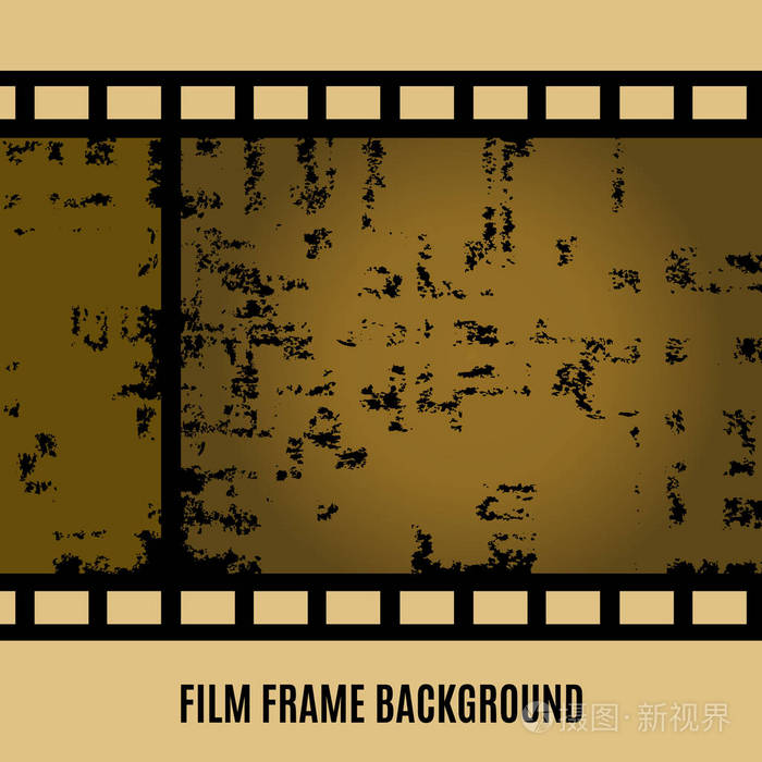 矢量,老电影,电影,电影胶片横幅插画-正版商用图片0v3qh9-摄图新视界