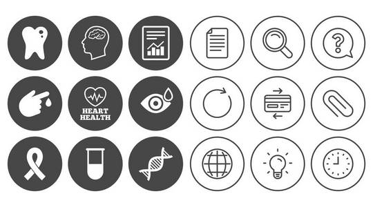 时钟认识素材医学图标的设计照片