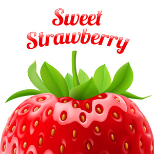 海报甜草莓