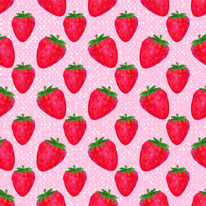 手绘草莓图片-手绘草莓素材-手绘草莓插画-摄图新视界