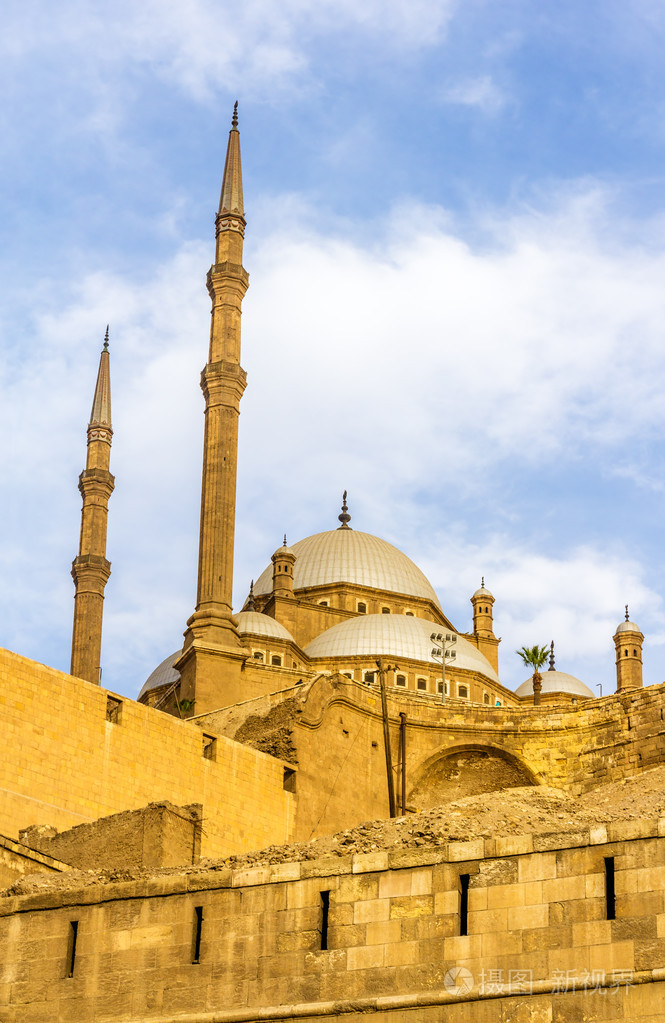 清真寺的默罕默德阿里在开罗-埃及