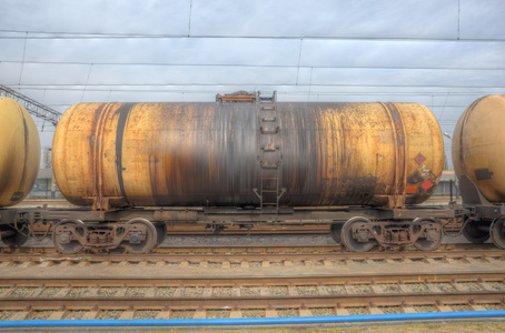 油罐火车图片