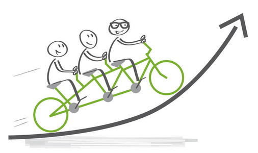 团队合作和成功照片