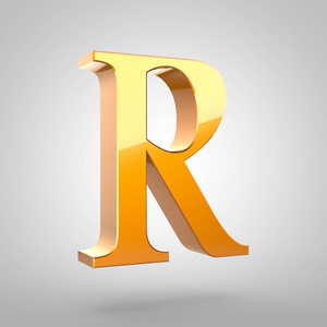 金字母大写 R