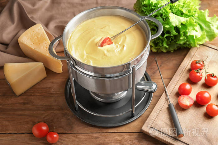 美味的奶酪火锅, 蔬菜上桌