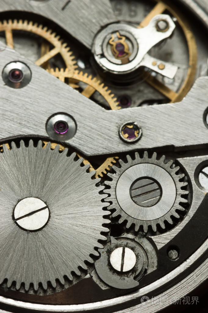 钟表齿轮机构