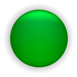 有光泽的绿球