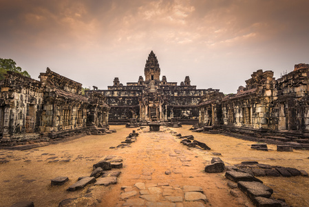 古代寺院遗迹,巴孔照片