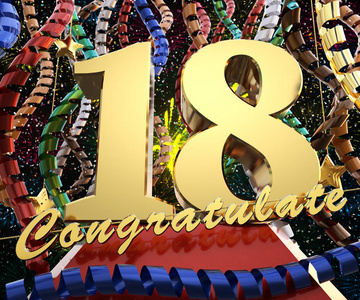 大红色折叠彩带图片