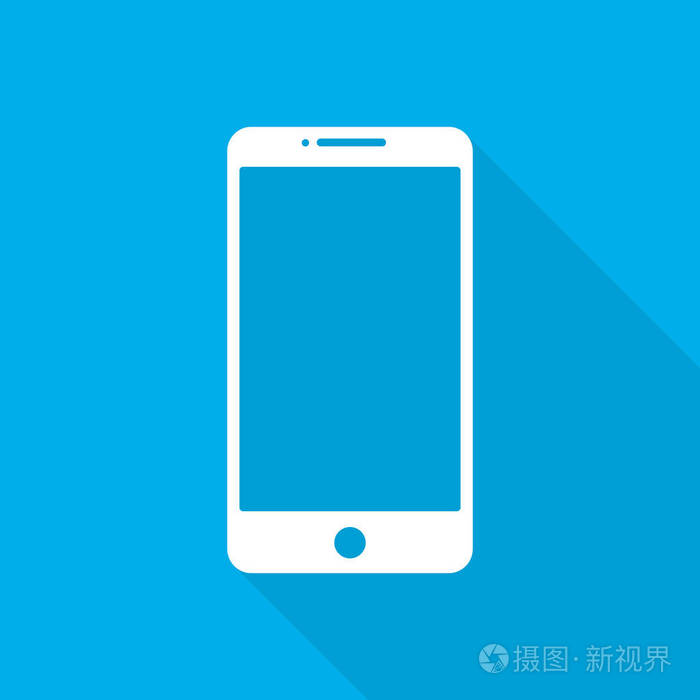 智能手机图标矢量图