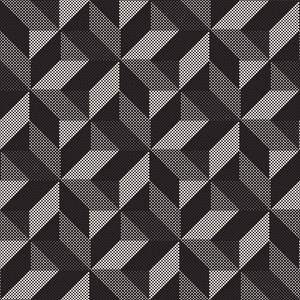 定期的瓷砖的装饰.跨 tilig 抽象背景.现代半色调拼接纹理照片