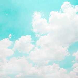 云上蓝蓝的天空背景复古效果样式图