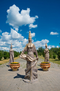 哈萨克斯坦全国雕塑图片