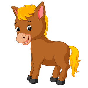 快乐木马卡通可爱的小快乐裸尿布躺在床上和玩玩具旋转木马,姹紫嫣红