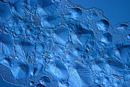 蓝色冰纹理背景