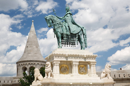 圣埃斯泰夫纪念碑匈牙利前 o 在第一位国王
