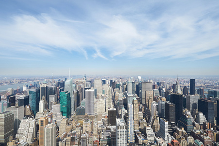 Cityscape   城市景观的曼哈顿的视图