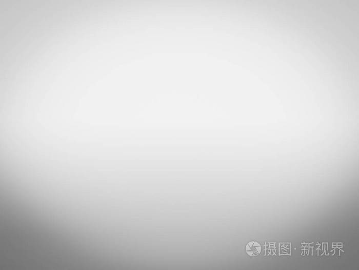 黑色和白色的光渐变抽象用作背景