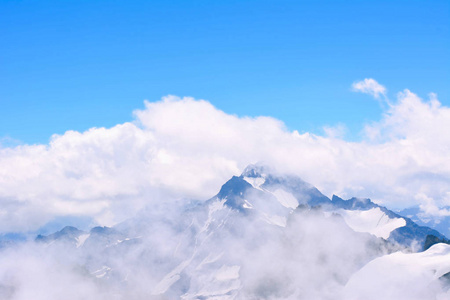 在阿尔卑斯山的美丽风景