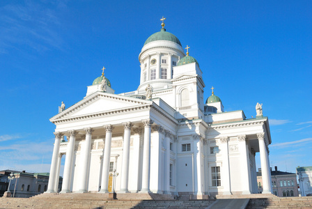赫尔辛基。信义大教堂