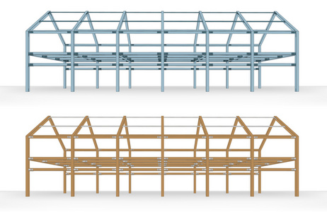 钢 木梁建造计划