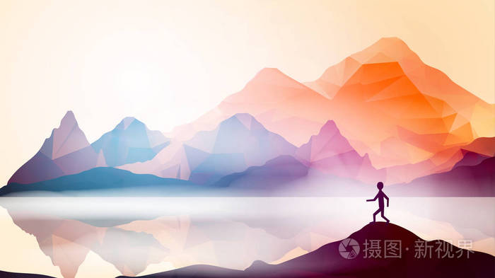 转轮上几何山背景 矢量它制作图案插画 正版商用图片0v7mp4 摄图新视界 转轮上几何山背景 矢量它制作图案插画 正版商用图片0v7mp4 摄图新视界