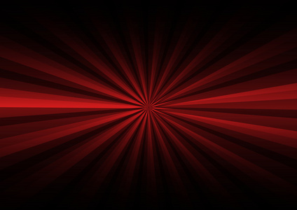 Red rays background