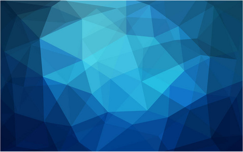 浅蓝色与副本空间矢量 lowpoly 背景.使用不透明蒙版照片