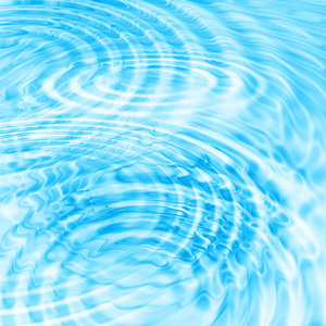 抽象的蓝色水波纹背景