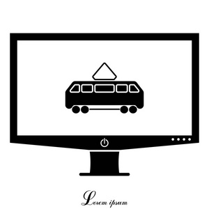 有轨电车 web 图标