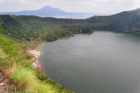 塔尔湖和火山，菲律宾