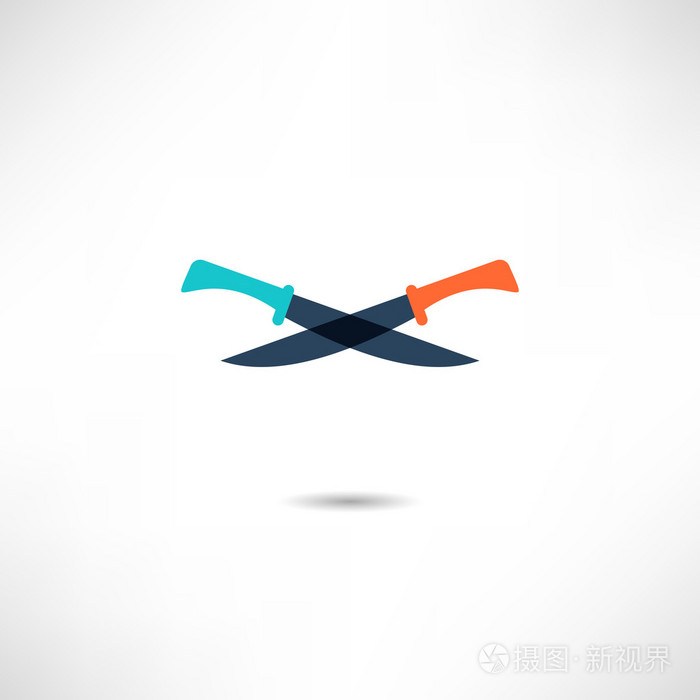 两把刀图标