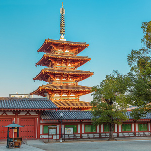 四天王寺图片 四天王寺素材 四天王寺插画 摄图新视界