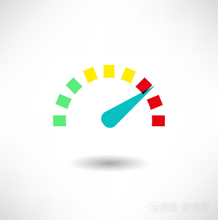 汽车速度箭头图标