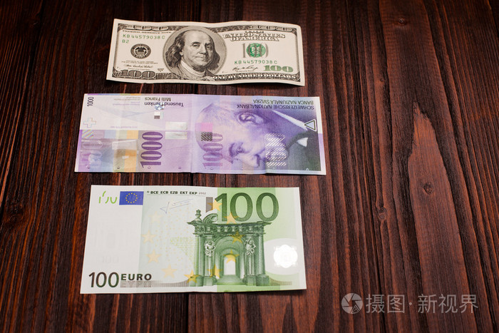 瑞士法郎美元图片