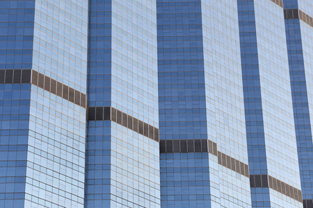 高层建筑或玻璃摩天大楼背景壁