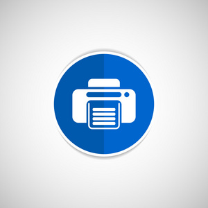 传真图标矢量设计打印机文档打印照片