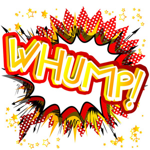 嘭嘭嘭 !-矢量插图本漫画书的风格表达照片