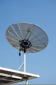 关于电信建设碟形卫星天线图片