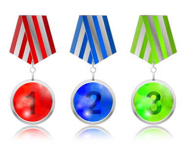 123 冠军球奖章照片