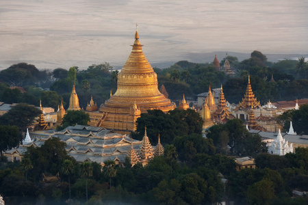 Shwezigon 宝塔蒲甘缅甸