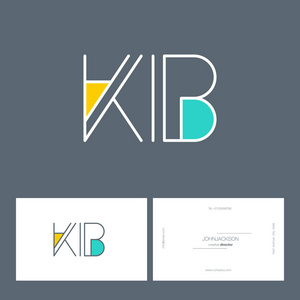 线字母徽标 Kb