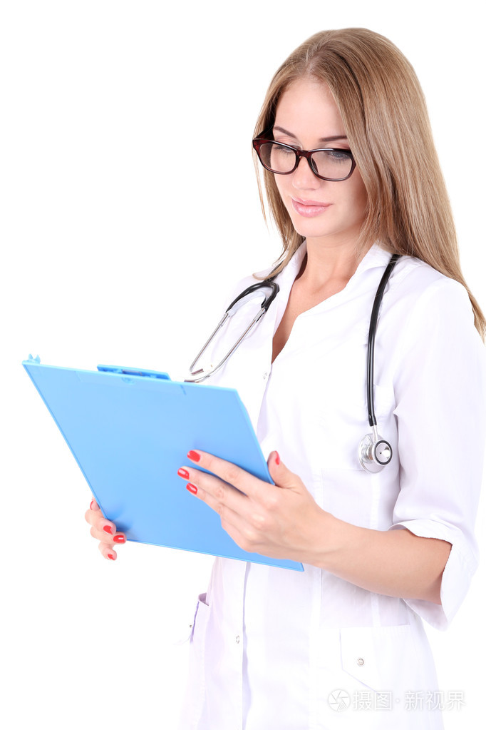 年轻漂亮的女医生