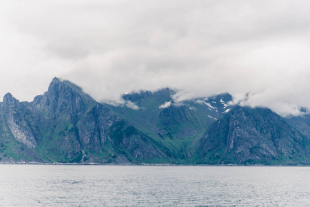 挪威海山景观