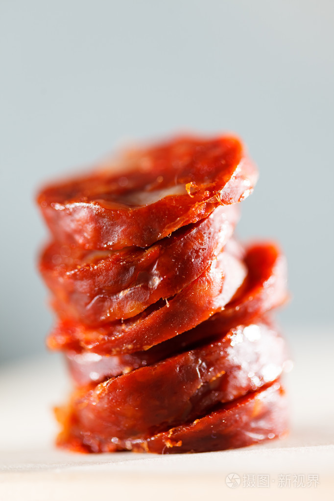 西班牙香肠切片