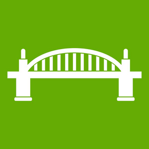 绿色桥梁图标