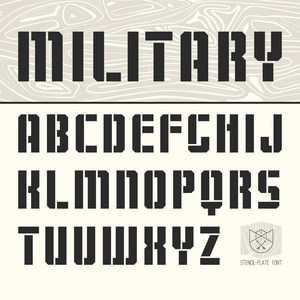 静板钢板 sans serif 字体照片