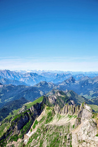 Saentis 山风景